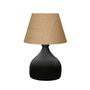 Opviq Lámpara de Mesa AYD-3124 Crema con Tapa de Yute
